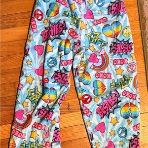 Vibrant Kids Pajama Bottoms with Fun Graphics